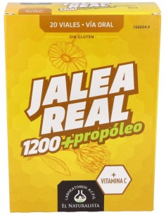 El Naturalista Jalea Real Con Propóleo 20 Viales
