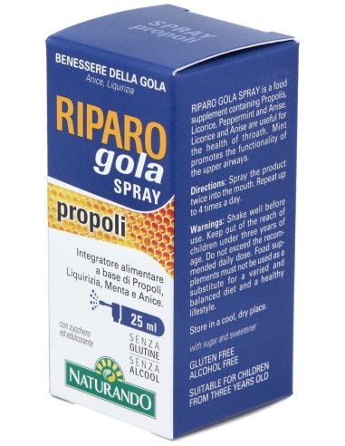 Riparo Gola Spray 25Ml.