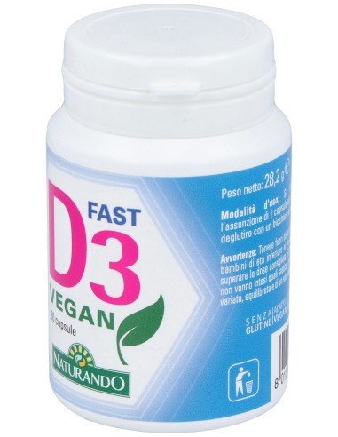 D3 Fast Vegan 60Comp.