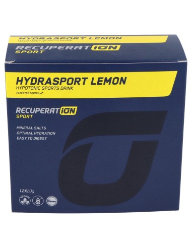 Recuperat-Ion Hydrasport Sabor Limón 12 Sobres