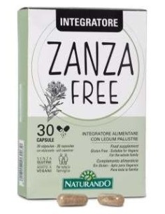 Naturando Zanza Free Repelente Mosquitos 30Caps