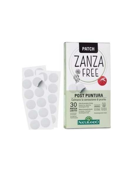 Naturando Zanza Free Repelente Mosquitos 30Uds