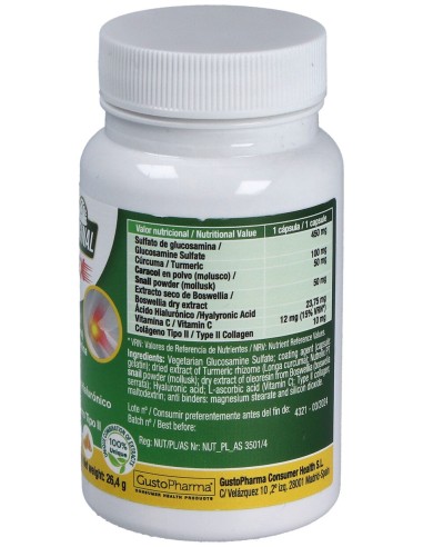 Helix Complex Nutrientes Articulares 30Cáps