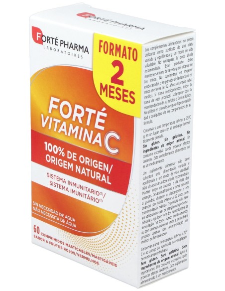Forte Vitamina C 60 Comprimidos