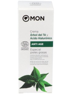 Crema Facial Arbol Del Te Y Ac. Hialur. 50Ml. Bio
