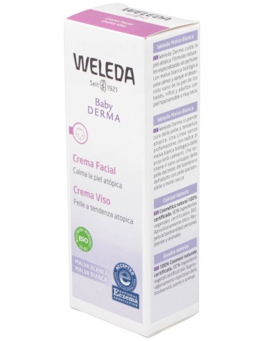 Crema Facial Malva Blanca Bebe-Derma 50Ml.
