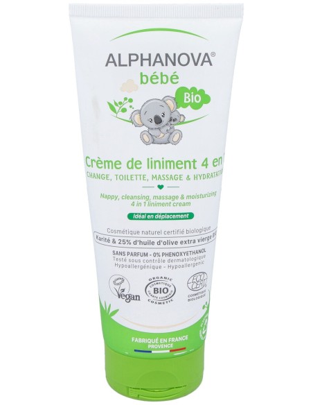 Crema De Linimento 4 En 1 Bebe 200Ml. Bio