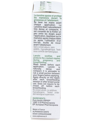 Lanolina Pura Lactancia 40Ml. Bio