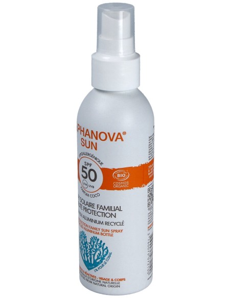 Solar Spf50 Aroma Coco 150Gr. Bio