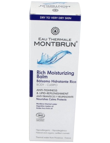 Balsamo Corporal Hidratante Con Agua Termal 200Ml.