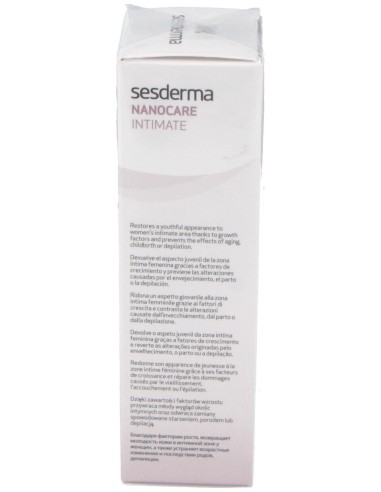 Nanocare Intimate Gel Rejuvenecedor Genital 30Ml.