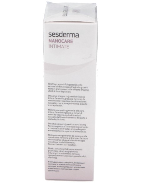 Nanocare Intimate Gel Rejuvenecedor Genital 30Ml.