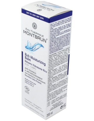 Balsamo Corporal Hidratante Con Agua Termal 200Ml.