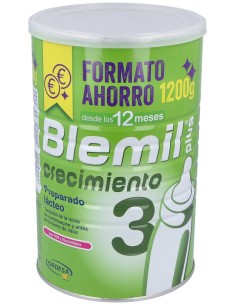 Blemil Plus 3 Crecimiento Formato Ahorro 1200Gr.