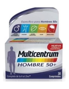 Multicentrum Hombre Select 50+ 30Comp.