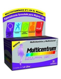 Multicentrum Mujer Select 50+ 30Comp.