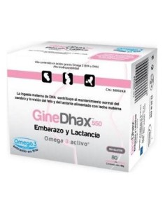 Ginedhax Emb Y Lact 550Mg 80Caps