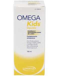 Omegakids Emulsion Sabor Limon 100Ml.