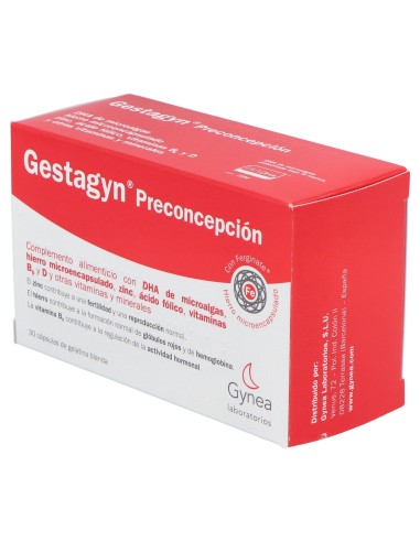 Gestagyn Preconcepcion 30 Capsulas