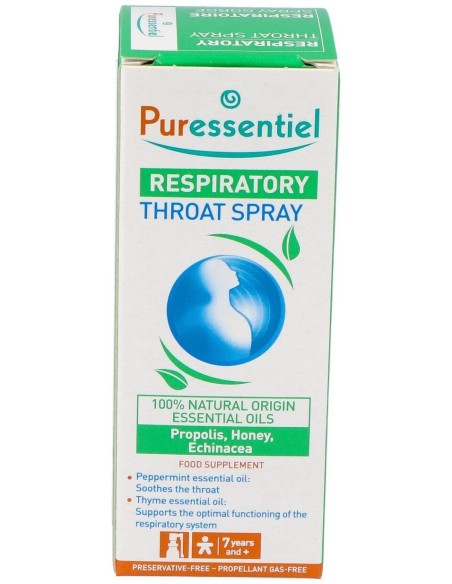 Puressentiel Spray Garganta 4 Aceites Esenciales 15Ml