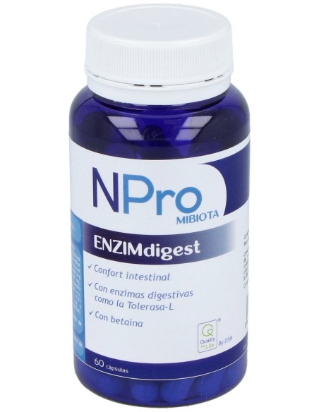 Quality Farma Npro Mibiota Enzimdigest 60Caps