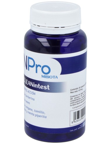 Npro Cleanintest 60Cap.