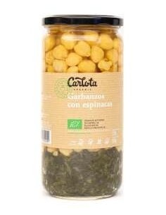 Carlota Organic Garbanzos Con Espinacas 720G