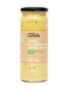 Carlota Organic Crema De Verduras Con Semillas De Lino 450Ml
