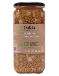 Carlota Organic Lentejas Verduras Bio 720G