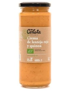 Crema De Lenteja Roja Y Quinoa 450Gr. Eco Sg Vegan
