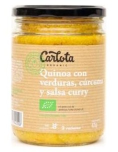 Quinoa Con Verduras Curcuma Y Curry 425Gr. Eco Sg
