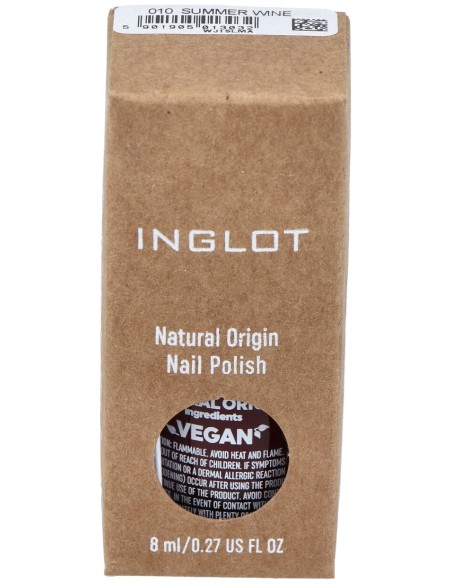 Inglot Natural Esmalte De Uñas Summer Wine 010
