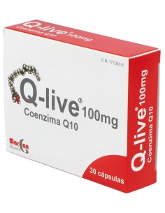 Q-Live Coenzima 100Mg 30Caps