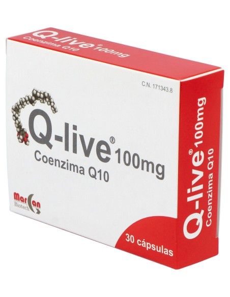 Q-Live Coenzima 100Mg 30Caps