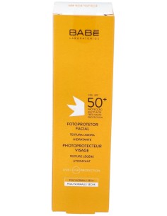 Babé Fotoprotector Facial Textura Ligera 50+ 50Ml