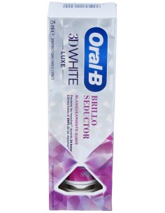 Oral-B 3D White Luxe Brillo Seductor Pasta 75Ml
