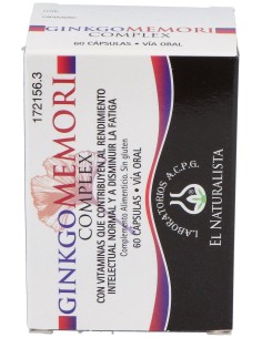 El Naturalista Ginkgo Memori Complex 60Cáps