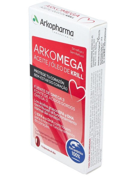 Aceite De Krill Omega 3 500Mg 15Cap.