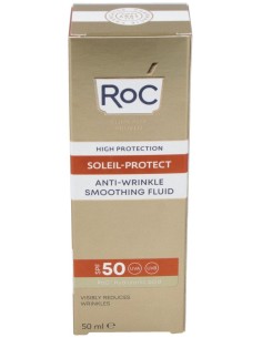 Roc® Soleil-Protect Fluido Antiarrugas Alisador Spf50+ 50Ml