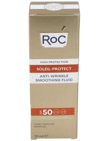 Roc® Soleil-Protect Fluido Antiarrugas Alisador...