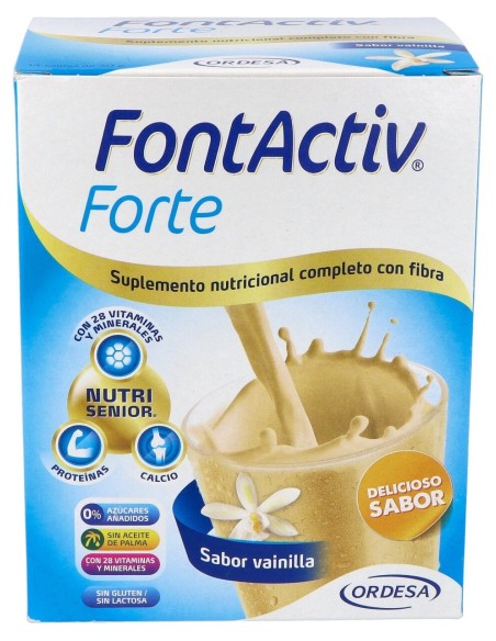 Fontactiv Forte Sabor Vainilla 30G 14 Sobres