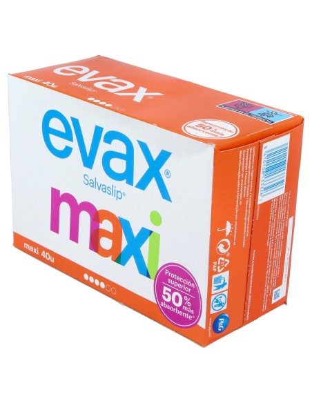 Evax Salvaslip Cottonlike Maxi 40 Unid