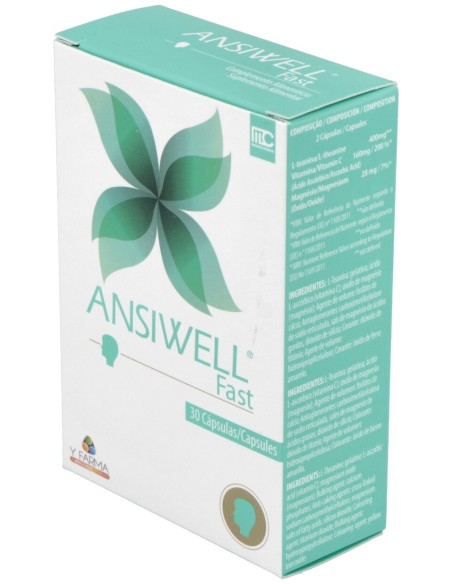 Y Farma Ansiwell Fast 30Caps
