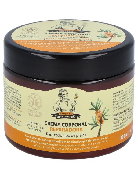 Crema Corporal Reparadora Espino Amarillo 6Udx300M
