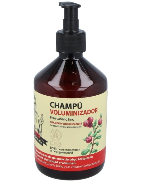 Champu Volumen Trigo Y Arandano Rojo 6Udsx500Ml