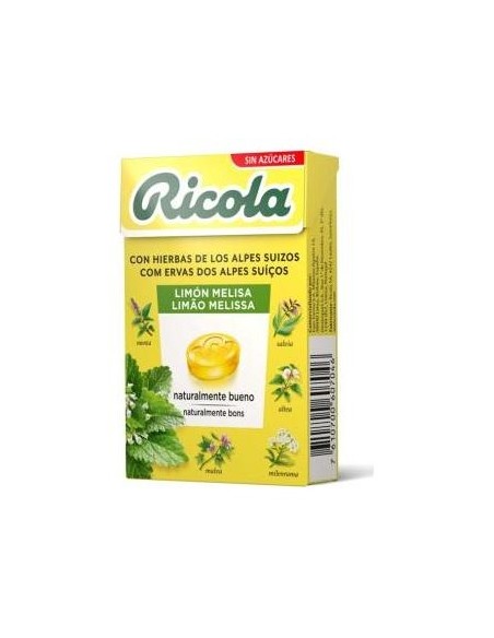 Ricola Limón Caramelos Sin Azúcar 50G