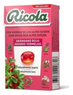 Ricola Arándano Caramelos Sin Azúcar 50G