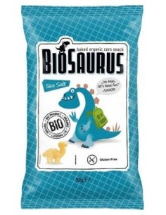 Biosaurus Snack Con Sal Marina Sin Gluten Bio 50G