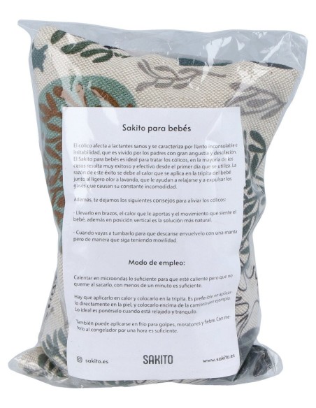 Sakito Saco Térmico Bebé Semillas Árboles 15X10Cm 1Ud