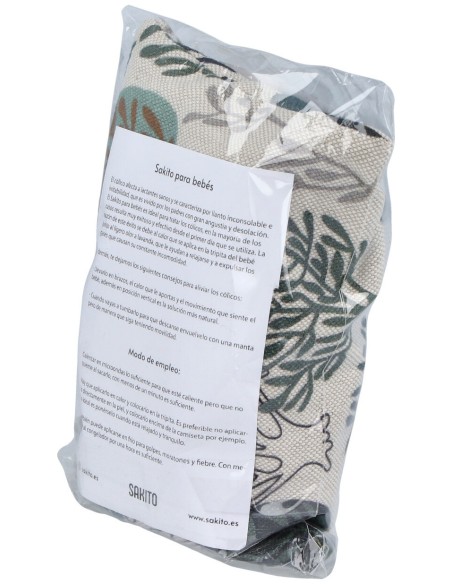 Sakito Saco Térmico Bebé Semillas Árboles 15X10Cm 1Ud